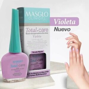 MASGLO Clinical Total Care – Violeta Nail Recovery Base Coat Recuperador de uña